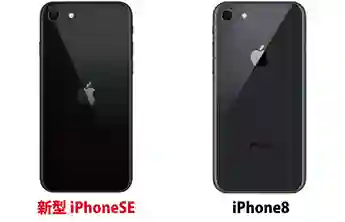 iPhoneSE2の人気カラー比較vsiPhone8