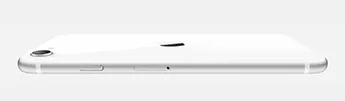 iPhoneSE2の人気カラー紹介ホワイト2 サイド側面