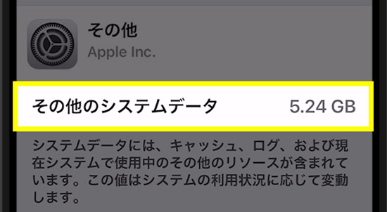 Siriの履歴削除でiPhoneストレージ「その他」を減らす2