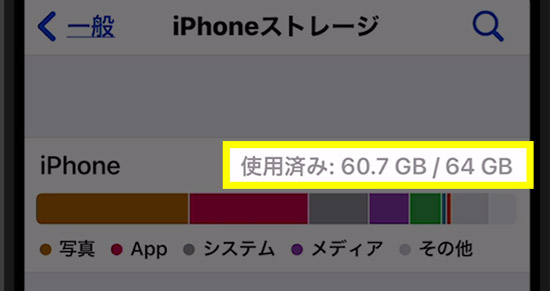 Iphoneのストレージ その他 を減らす方法