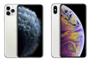 左:iPhone11Pro 右:iPhoneXs